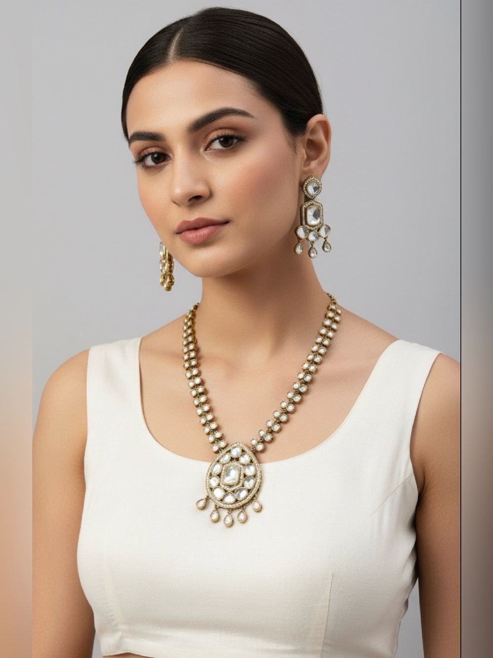 Samira Polki Necklace.